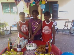 Children and caregivers from the OneHope International family
